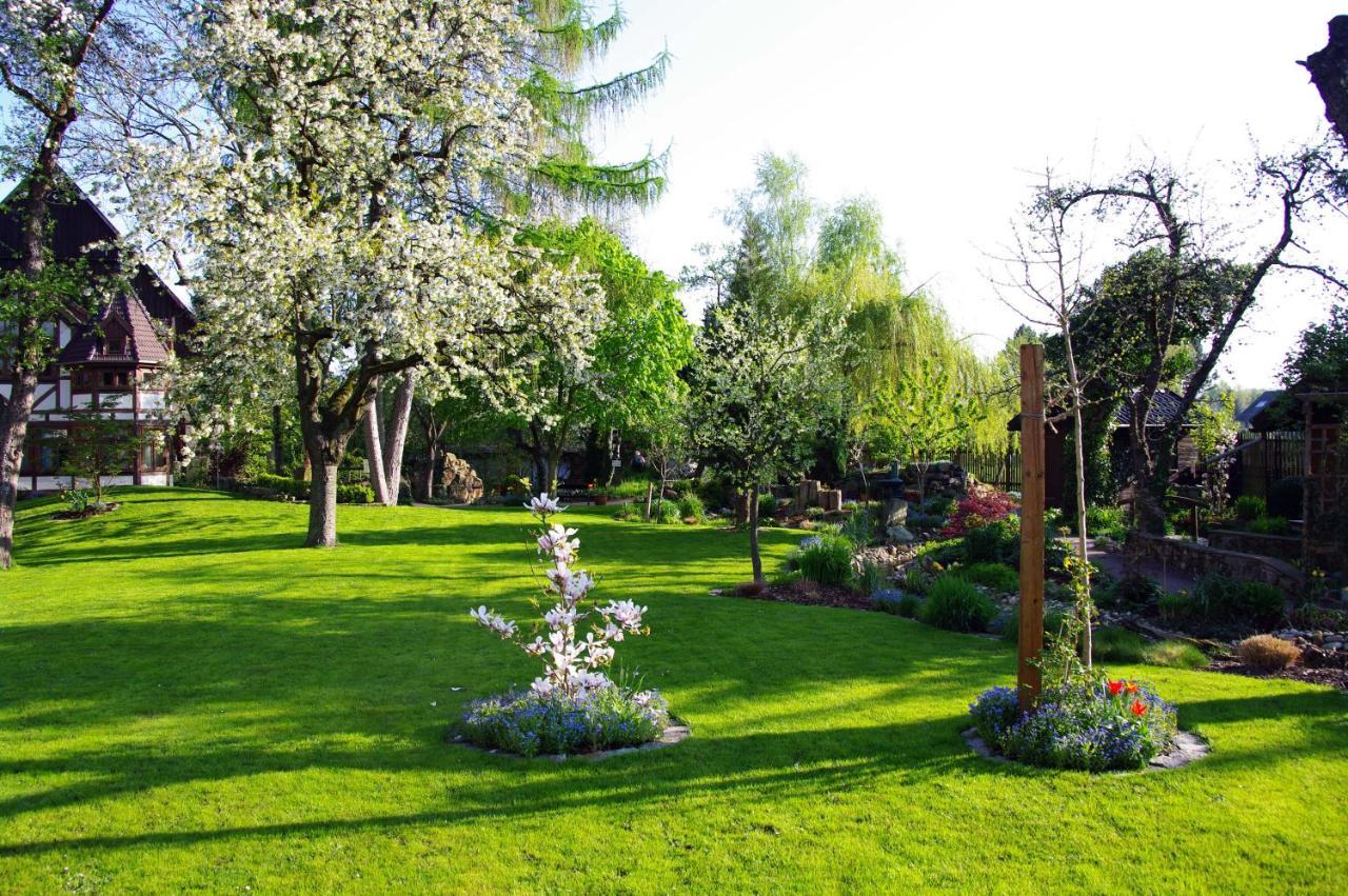 Lauenforde Hotel Vier Spitzen מראה חיצוני תמונה